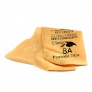 Esarfe Absolvire Auriu Personalizata - Clasa 8