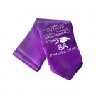 Esarfe Absolvire Mov Personalizata - Clasa 8