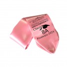 Esarfe Absolvire Roz Personalizata - Clasa 8